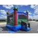 Moonwalk USA Ruby Castle Bounce House Front View Inflated Outside