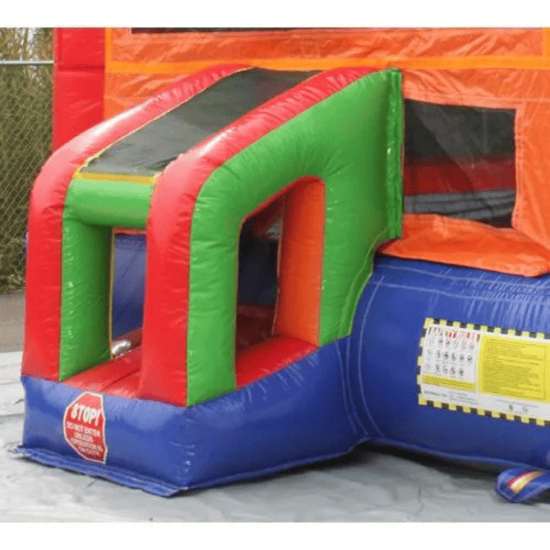 Moonwalk USA Sports Bounce House Exit Tunnel View