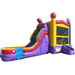 Moonwalk USA Sports Combo Bounce House with Slide Wet/Dry Front Right View