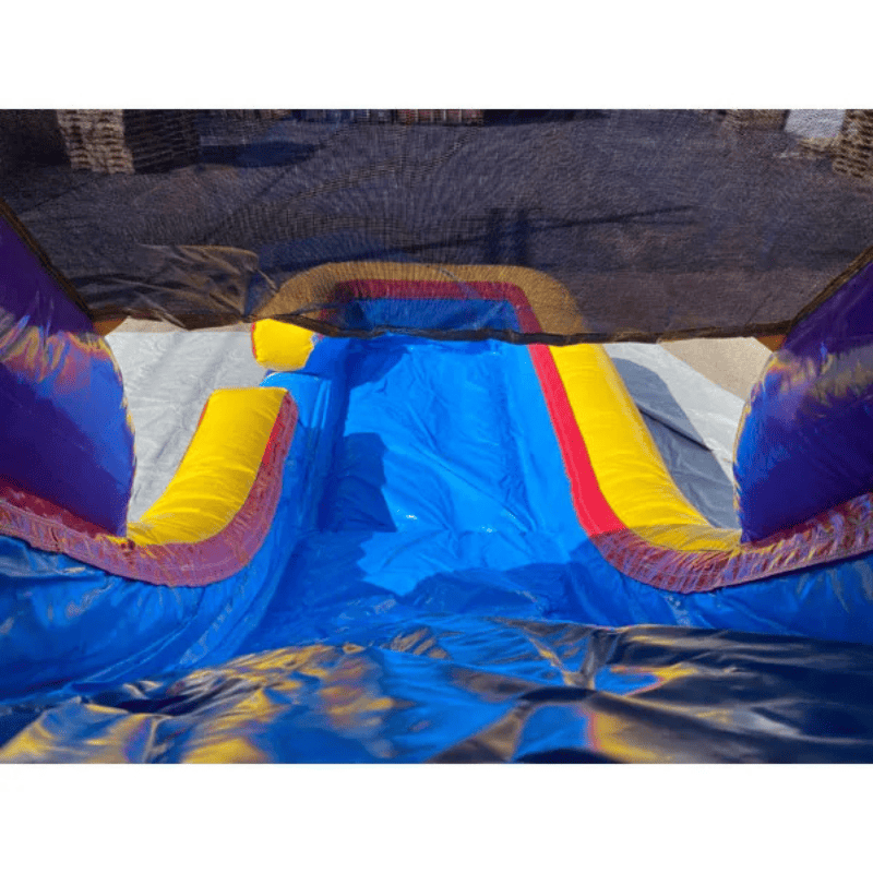 Moonwalk USA Sports Combo Bounce House with Slide Wet/Dry Slide View