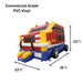 Moonwalk USA Truck Bounce House Dimensions and Commercial Grade Vinyl Specs