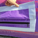 Moonwalk USA Unicorn Bounce House Deflation Zipper Flap Close Up