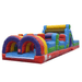 Eagle Bounce 40 FT Rainbow Obstacle Course Front Right Low View