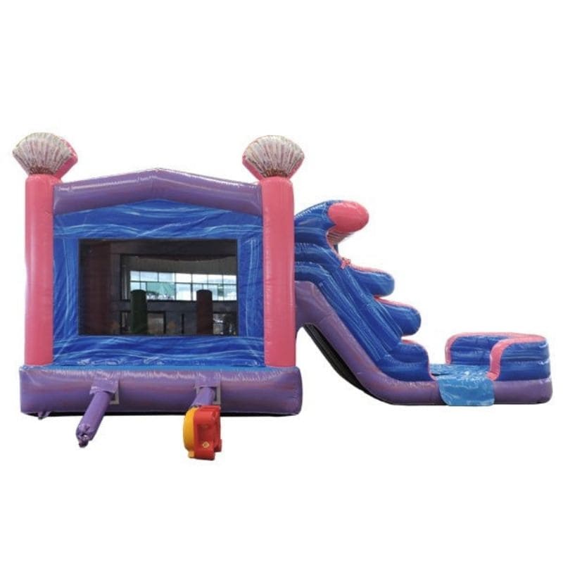 Eagle Bounce Mermaid Combo Wet n Dry with Slide Rear View