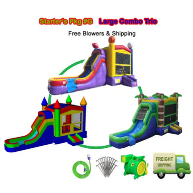 Moonwalk USA Three-Combo Package Deal Everything Included Image