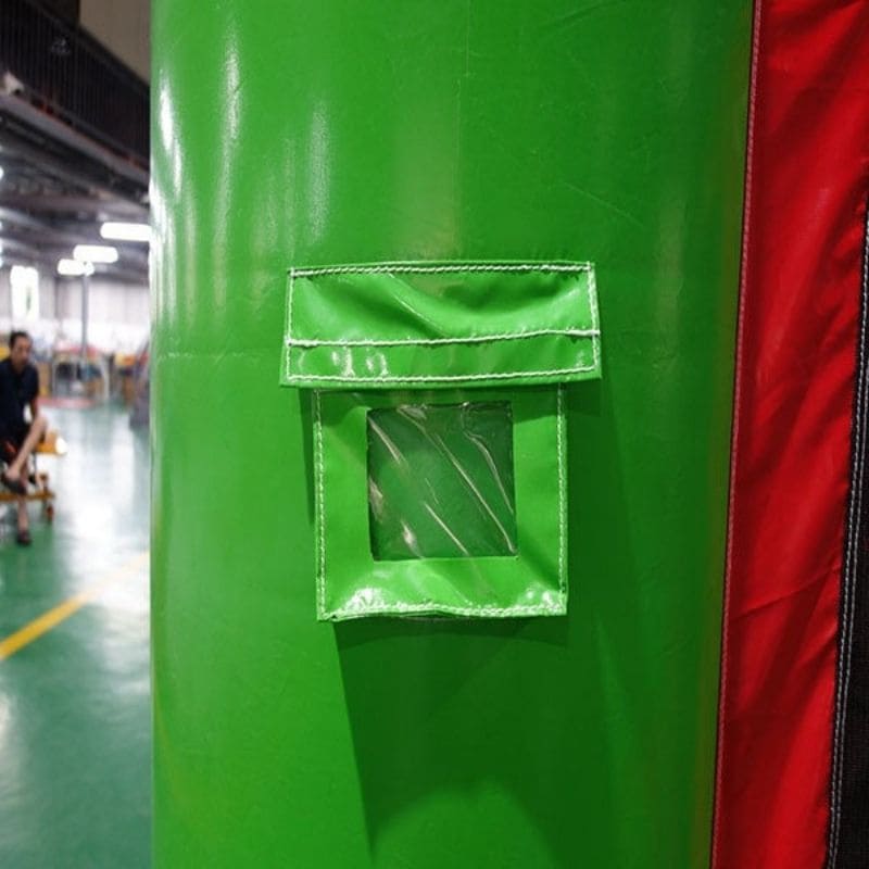 Business Banner View on the Eagle Bounce Fiesta Theme Bounce House