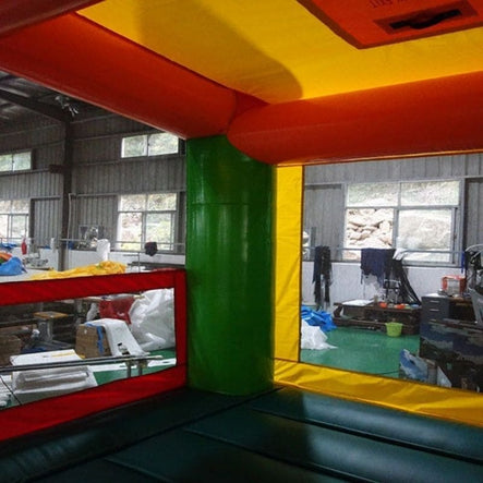Durable Fiesta Bounce House Inside View