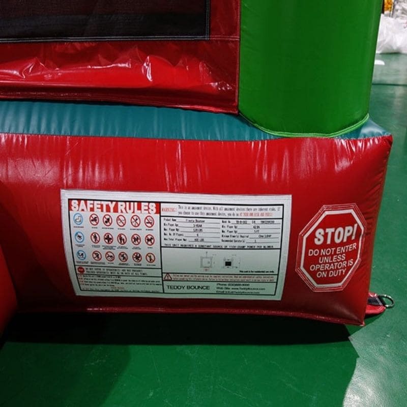 Safety Rules View of Eagle Bounce Jumping Castle Fiesta