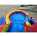 Eagle Bounce Castle Combo Wet n Dry with Slide Bottom of Slide View