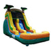 Front View of Eagle Bounce 13 FT Palm Tree Water Slide