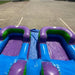 Dual Purple Pool View on Eagle Bounce Dual Palm Tree Water Slide for Sale