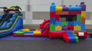 Block Party Dual Lane Combo Bounce House – Inflate-O Jumpers Video