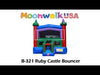 Moonwalk USA Ruby Castle Bounce House Video