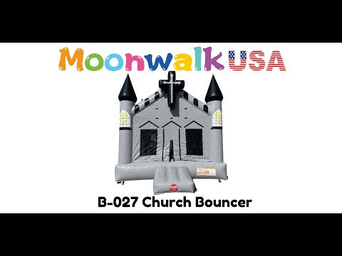 Moonwalk USA Church Bounce House (B-027) Video
