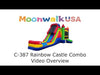Moonwalk USA Castle Module Combo Bounce House Wet/Dry Video