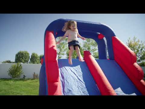Avyna Royal Tower Slide 2 Bounce House YouTube Video