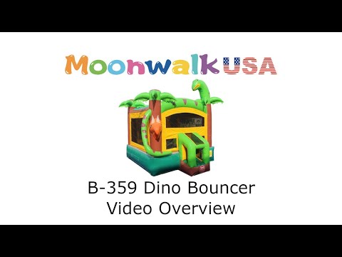 Moonwalk USA Dino Bounce House Video